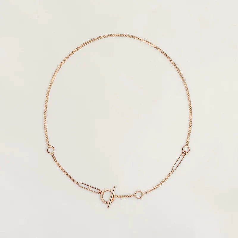[LORA]HM STERLING CHAINE D'ANCRE HEART