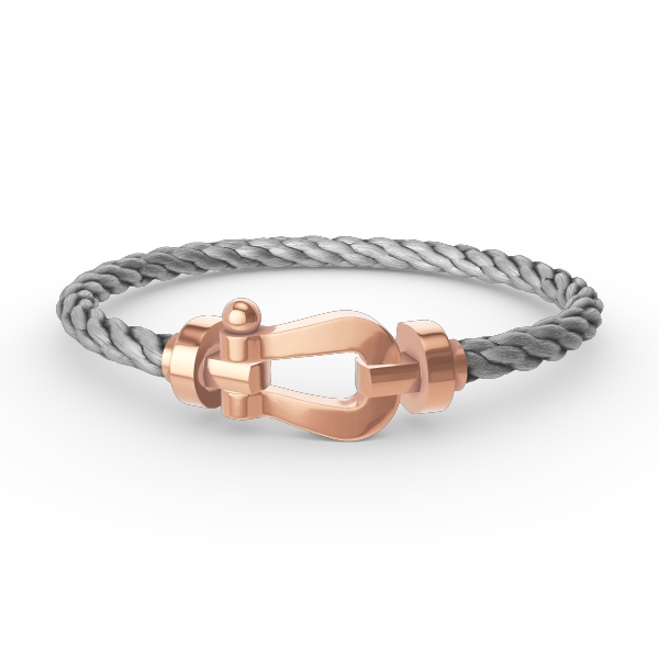 [LORA]FORCE LARGE HORSESHOE NO DIAMOND BRACELET ROSE GOLD