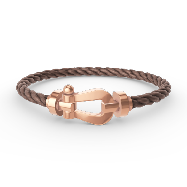 [LORA]FORCE LARGE HORSESHOE NO DIAMOND BRACELET ROSE GOLD