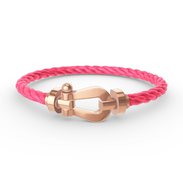 [LORA]FORCE LARGE HORSESHOE NO DIAMOND BRACELET ROSE GOLD