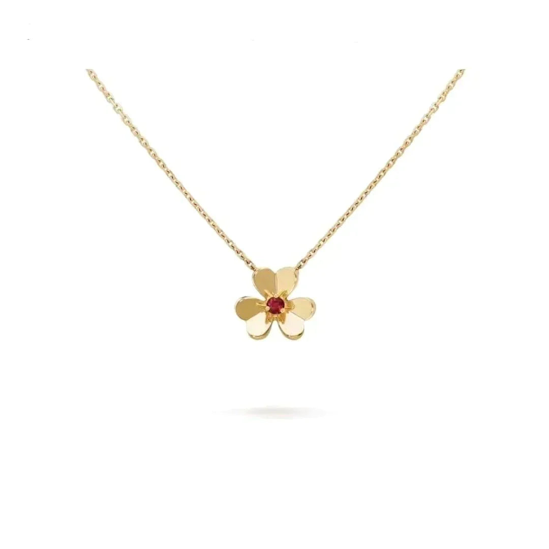 [LORA]FRIVOLE GOLD FLOWER NECKLACE