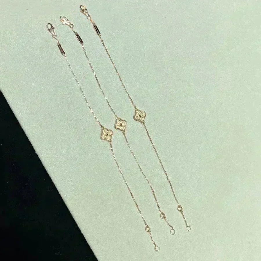 [LORA]CLOVER SINGLE FLOWER BRACELET