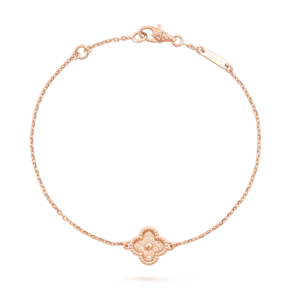 [LORA]CLOVER SINGLE FLOWER BRACELET