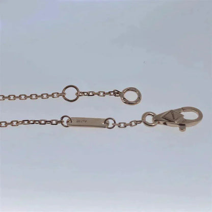 [LORA]CLOVER WHITE MOP SINGLE FLOWER BRACELET