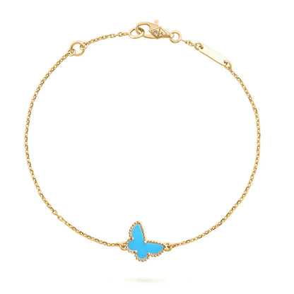 [LORA]BUTTERFLY TURQUOISE BUTTERFLY BRACELET