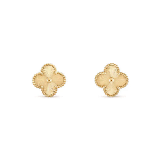 [LORA]CLOVER MEDIUM 1 MOTIFS LASER EARRINGS